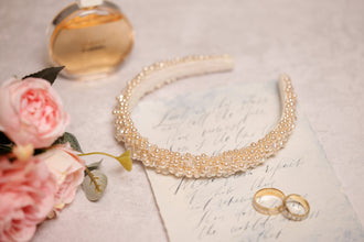 Pearl headband | Pearl tiara | Wedding hairpiece  | Bridal hairpiece | Beaded headband