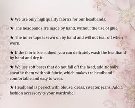 Wide headband Thick headband Padded headband Velvet headband Extra wide headband Kate Middleton style headband Bridal hair piece 6 cm WIDE