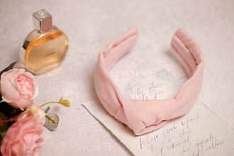 Top knot headband women Hair band turban Knotted headband for women Pink twist headband Pink womens headband