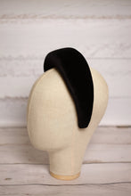 Wide headbands for women Padded headband Wide hair band Velvet headband Kate Middleton headband Wide headband Thick headband Black ascot