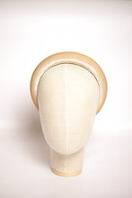 Beige padded headband Velvet headband Trendy headband Handmade headband Girls headband Headbands for women