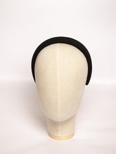 Black headband Padded headband Linen headband Headband for women Spring headband Headbands for girls Adult headband