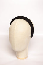 Black headband Padded headband Linen headband Headband for women Spring headband Headbands for girls Adult headband