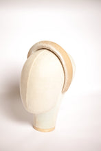 Beige padded headband Velvet headband Trendy headband Handmade headband Girls headband Headbands for women