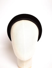 Black velvet padded headband Velvet hair band Soft headband Women headband 2.5 cm wide