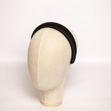 Wide headband Padded headband Black hair band Alice band Silk headband Girls headband Cute headband