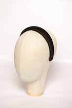 Wide headband Padded headband Black hair band Alice band Silk headband Girls headband Cute headband