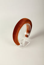 Burnt orange headband Padded headbandVelvet Headband Alice band Nonslip headband Soft headband Comfortable headband