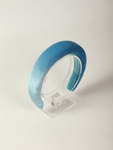 Womens headband  Velvet headband Cute headband Aliceband Non slip headband Spring headband Blue padded headband light blue headband