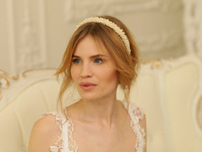 Pearl headband | Pearl tiara | Wedding hairpiece  | Bridal hairpiece | Beaded headband