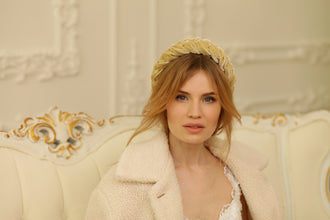 Braided headband Silk headband Silk braided headband Twist headband Silk Hairband Womens headband Plaited headbands for women