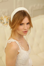 Sequin headband Bride headband  Floral headband wedding Embroidered headband Bridal hairband Beaded headband Bride to be headband