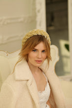 Braided headband Silk headband Silk braided headband Twist headband Silk Hairband Womens headband Plaited headbands for women