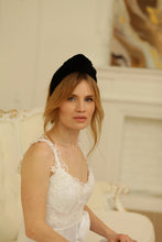 Large top knot turban headband Black hair bands Top knot headband Velvet headbands for women Female knot headband Knot headband