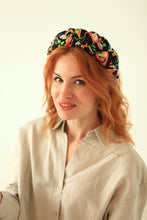 Colorful   braided headband,satin headband,padded headband,designer headband,custom headband,Multi Color headband